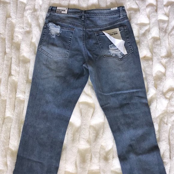 Almost Famous Jeans, Vintage Mom, Sz 7, Distressed - Picture 10 of 16